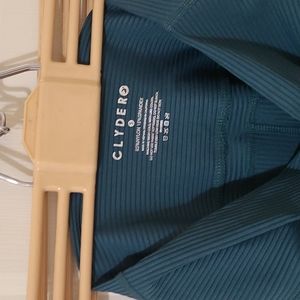 Glyder High rise Ribbed Green Leggings